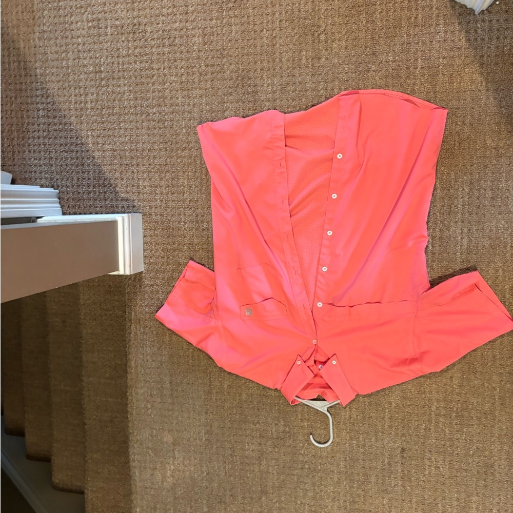 Huk Coral Short Sleeve Shirt